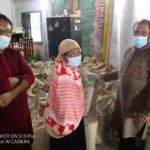 খর্ণিয়া ইউনিয়ন পরিষদে চাল বিতরণ