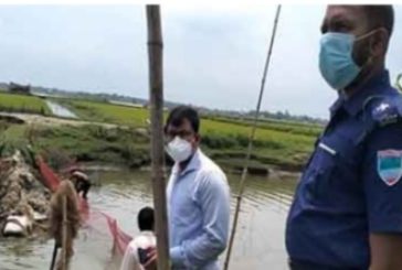 জেলা প্রশাসনের উদ্যেগে নেট-পাতা অপসারণ