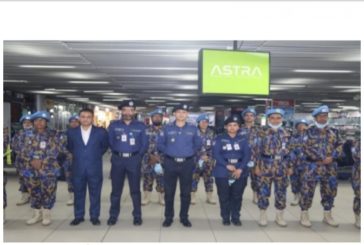জাতিসংঘ শান্তিরক্ষা মিশনে যোগ দিতে পুলিশের ১৮০ জন নারী সদস্য ঢাকা ছেড়েছেন