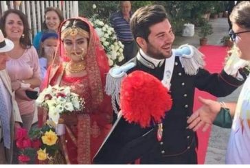 বাংলাদেশী তরুনীকে বিয়ে করলেন ইতালির এক পুলিশ