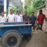 কলারোয়ার কেঁড়াগাছি খালধার মসজিদের উন্নয়নে আমরা সেবক একতা সংঘ