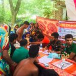 ডুমুরিয়ার কুলবাড়িয়ায় বিনামূল্য রক্তের গ্রুপ নির্ণয় কর্মসূচি