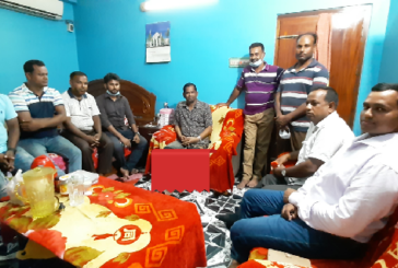 কলারোয়া উপজেলা পরিষদ চেয়ারম্যানের সাথে সীমান্ত প্রেসক্লাব নেতৃবৃন্দের সৌজন্য সাক্ষাৎ
