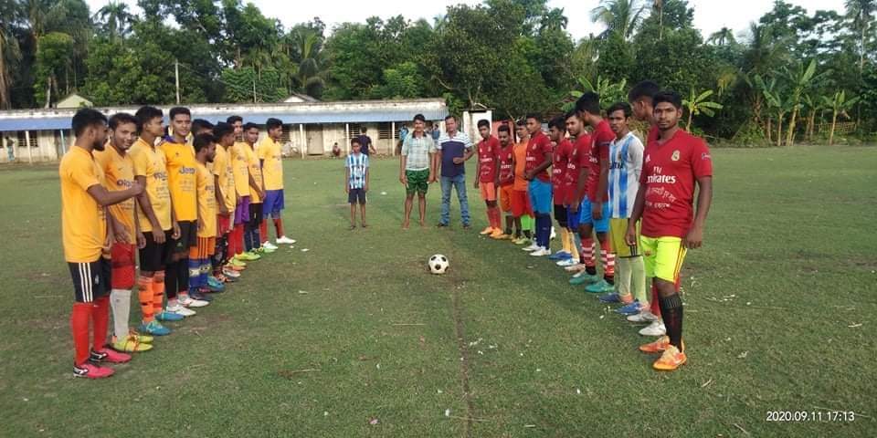 কেঁড়াগাছি প্রীতি ফুটবল ম্যাচে স্বাগতিকদের হারিয়ে চন্দনপুরের জয়