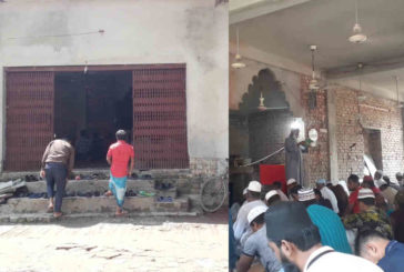 কলারোয়া সদর হাসপাতাল জামে মসজিদের বারান্দা নির্মানে ধীরগতি, ভোগান্তীতে মুসল্লীরা