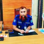 কলারোয়া থানার নবাগত ওসি    খায়রুল কবির’র যোগদান