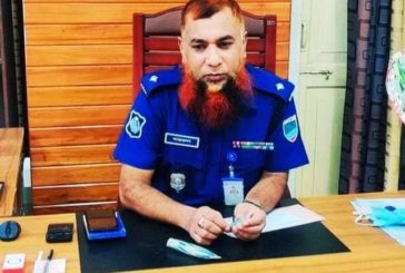 কলারোয়া থানার নবাগত ওসি    খায়রুল কবির'র যোগদান