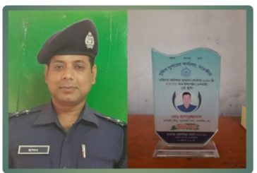 আবারও সাতক্ষীরা জেলায় শ্রেষ্ট চৌকস অফিসার হলেন এসআই  হাসান
