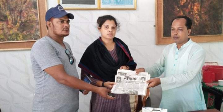 পাইকগাছা উপজেলা চেয়ারম্যানের  সাথে নি,চ,সা’র সভাপতি সম্পাদকের সৌজন্য সাক্ষাৎ