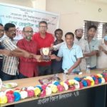 শেকৃবি ভিসিকে কলারোয়া রিপোর্টার্স ক্লাবের সংবর্ধনা