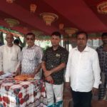 কলারোয়ার বাকসা দাস পাড়ায় আ’লীগ সভাপতির বস্ত্র বিতরণ