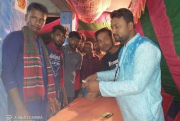 ডুমুরিয়ার মেম্বার পদপ্রার্থী হাবিবুর রহমান হাবিব পূজা মন্ডপ পরিদর্শন