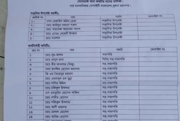 সার্চ মানবাধিকার সোসাইটি'র  সোনাডাঙ্গা থানা কমিটি গঠন