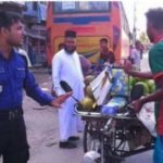দুর্ঘটনা কমাতে ডুমুরিয়া থানা পুলিশের ব্যতিক্রমী উদ্যোগ