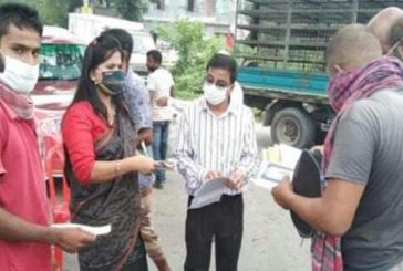 ডুমুরিয়ায় সড়ক পরিবহন আইনে  জরিমানা