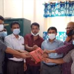 কলারোয়া উপজেলা চতুর্থ শ্রেনী কর্মচারি কল্যান সমিতির পক্ষ থেকে সহকারী পরিচালক শেখ ফারুক হোসেনকে সংবর্ধনা