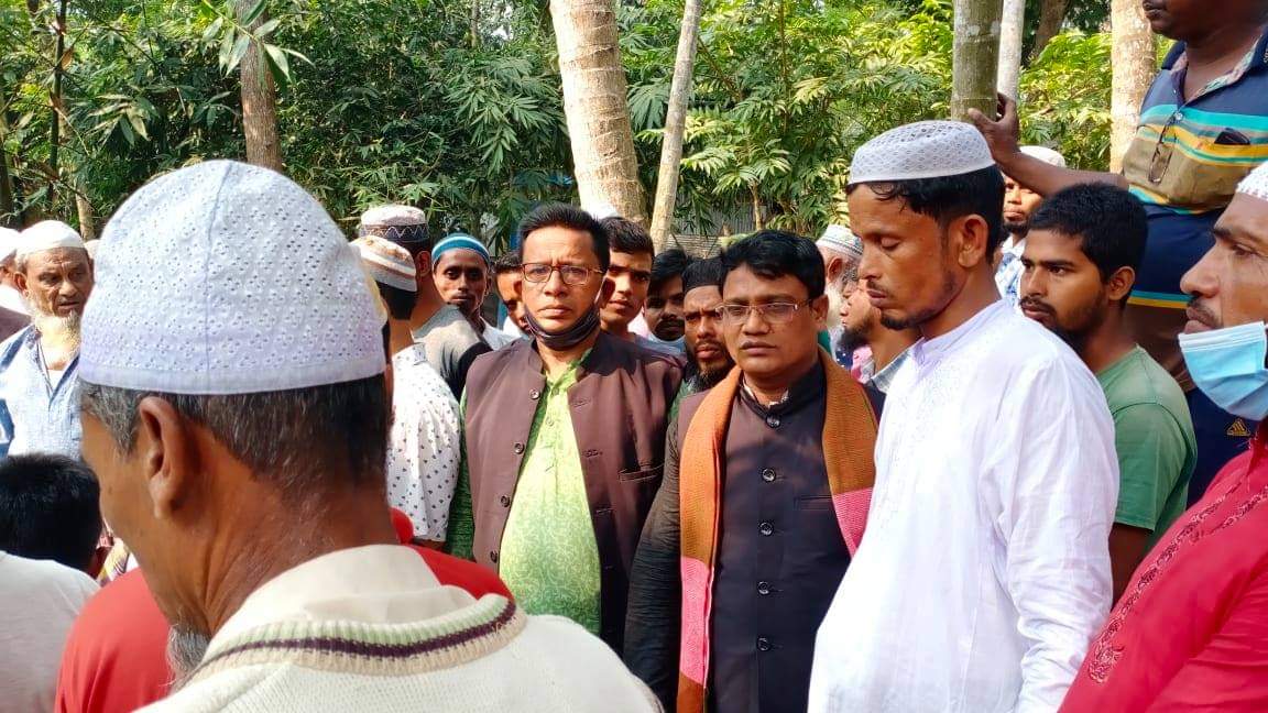 আমাদী ইউনিয়ন আওয়ামীলীগের প্রবীণনেতার মৃত্যুতে কামরুল গাজীর শোক
