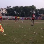 ঝাউডাঙ্গা ফুটবল টুর্নামেন্টের প্রথম সেমিফাইনাল অনুষ্ঠিত
