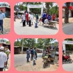 কলারোয়ায় লকডাউনের প্রথমদিন কঠোর অবস্থানে জনপ্রতিনিধি ও প্রশাসন