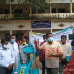 কলারোয়ায় কৃষকদের ৭০% ভর্তুকির আওতায় কৃষি যন্ত্রপাতি বিতরণ