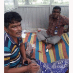 করোনা নমুনা সংগ্রহের বুথে বসে মাদক সেবন!