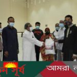 যবিপ্রবি কর্মচারী সমিতির পক্ষ থেকে ৪৬ পরিবারকে খাদ্য সামগ্রী উপহার