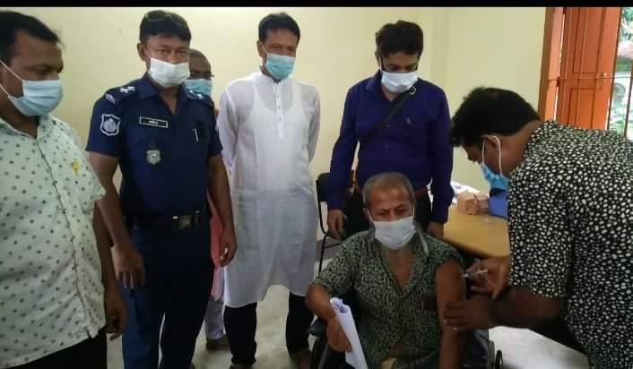 দেয়াড়া ইউনিয়নে করোনা টিকা কার্যক্রমের উদ্বোধন