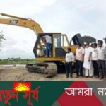 পাইকগাছার লতা ইউনিয়নের ওয়াপদার বেঁড়িবাঁধের সংস্কার কাজ শুরু
