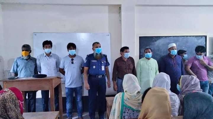 থানা পুলিশের উদ্যোগে মাদক নির্মূল ও বাল্যবিবাহ প্রতিরোধে মতবিনিময় সভা