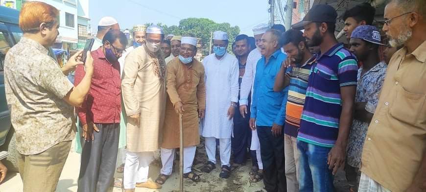 বিরামপুর পৌরসভার উন্নয়নে কাজ করছি-পৌর মেয়র আককাস আলী