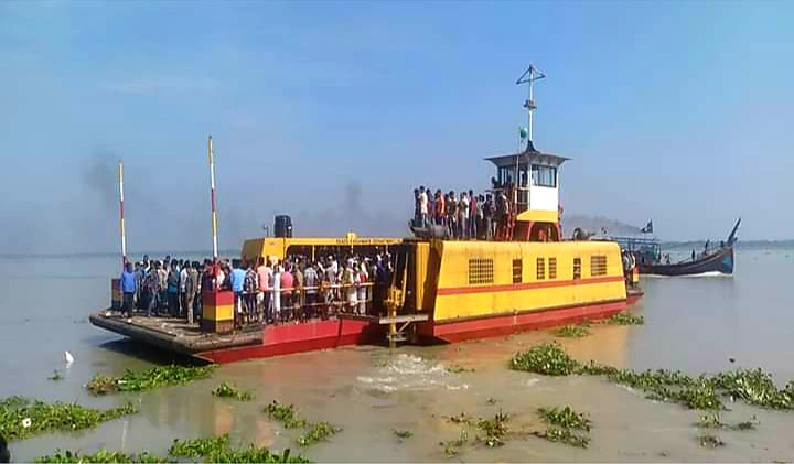 রায়েন্দা-মাছুয়া ফেরি সার্ভিস উদ্বোধন