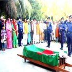 কচুয়ায় বীর মুক্তিযোদ্ধা মোঃ মুনসুর আলীর রাষ্ট্রীয় মর্যাদায় দাফন সম্পূর্ণ