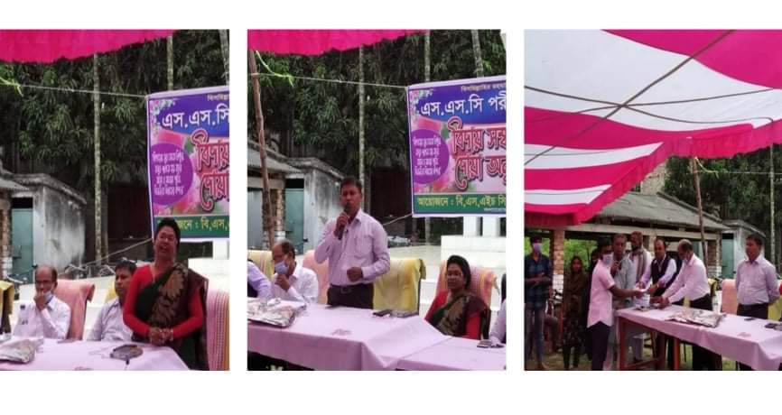 কলারোয়ার বি,এস,এইচ সিংগা হাইস্কুলে এসএসসি পরীক্ষার্থীদের বিদায় সংবর্ধনা