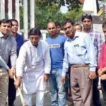 কলারোয়ায় কেন্দ্রীয় শহীদ মিনারের সৌন্দর্য বর্ধন কাজের উদ্বোধন