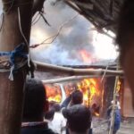কালিগঞ্জে তেলের ট্যাঙ্কি ঝালাই কালে মাইক্রোবাসসহ লেদে ভয়াবহ অগ্নিকাণ্ড