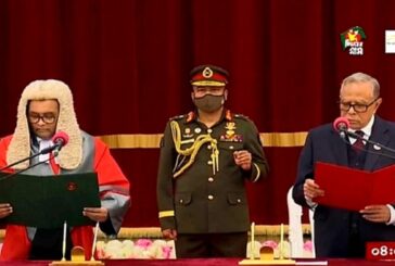 ২৩তম প্রধান বিচারপতি হিসেবে শপথ নিলেন হাসান ফয়েজ সিদ্দিকী