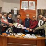 কলারোয়া প্রেসক্লাব নেতৃবৃন্দের সাথে নবাগত ওসির মতবিনিময়
