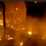 উখিয়ার বালুখালী রোহিঙ্গা ক্যাম্পের করোনা হাসপাতালে আগুন, পুড়ে গেছে ৬০ বেড
