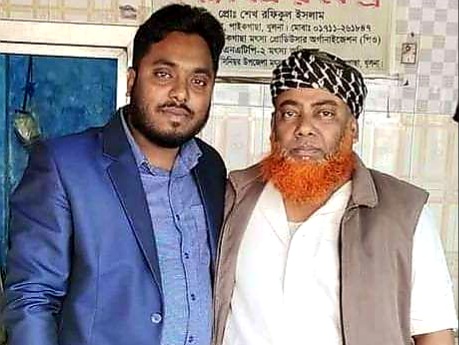 পাইকগাছার হরিঢালীর পুলিশিং কমিটির সভাপতি রফিকুল ও সাধারণ সম্পাদক বাচ্চু