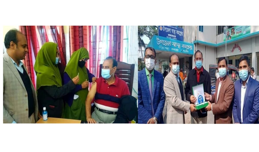 কলারোয়ায় বুস্টার ডোজ টিকা গ্রহন করলেন এমপি মুস্তফা লুৎফুল্লাহ