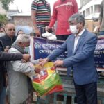 পাইকগাছার কপিলমুনি শীত বস্ত্র বিতরণ অনুষ্ঠানে সিনিয়র সচিব তপন কান্তি ঘোষ