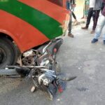 সাতক্ষীরায় যাত্রীবাহী বাস ও মোটরসাইকেল মুখোমুখি সংঘর্ষে নিহত ২