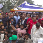 ভেঙে পড়েছে চট্টগ্রাম দক্ষিণ জেলা বিএনপির সমাবেশ মঞ্চ
