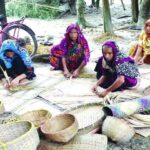 বিরামপুরে বিলুপ্তির পথে বাঁশ ও বেত শিল্প