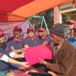 সাতক্ষীরার কলারোয়ায় শীতার্তদের মাঝে শীত বস্ত্র বিতরণ