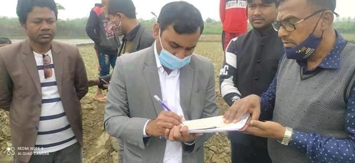 কলারোয়ায় অবৈধভাবে বালু উত্তোলন- ভ্রাম্যমাণ আদালতে জরিমানা