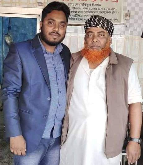 পাইকগাছার হরিঢালীর পুলিশিং কমিটির সভাপতি রফিকুল ও সাধারণ সম্পাদক বাচ্চু