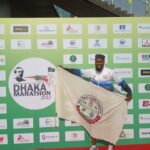 ‘বঙ্গবন্ধু শেখ মুজিব ঢাকা ম্যারাথনে তৃতীয় যবিপ্রবির আলামিন