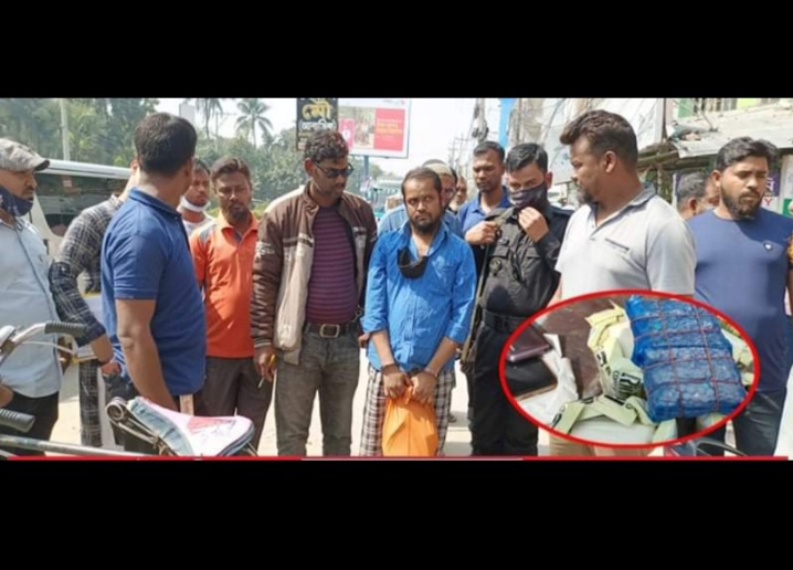 বেনাপোলে ১০ হাজার পিচ ইয়াবা ট‍্যাবলেট সহ আটক ১