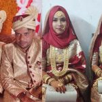 যমজ ভাই-যমজ বোনের জাঁকজমক বিয়ে, উৎসুক মানুষের ভিড়
